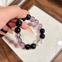 "Good Fortune" Natural Lavender Amethyst Bracelet