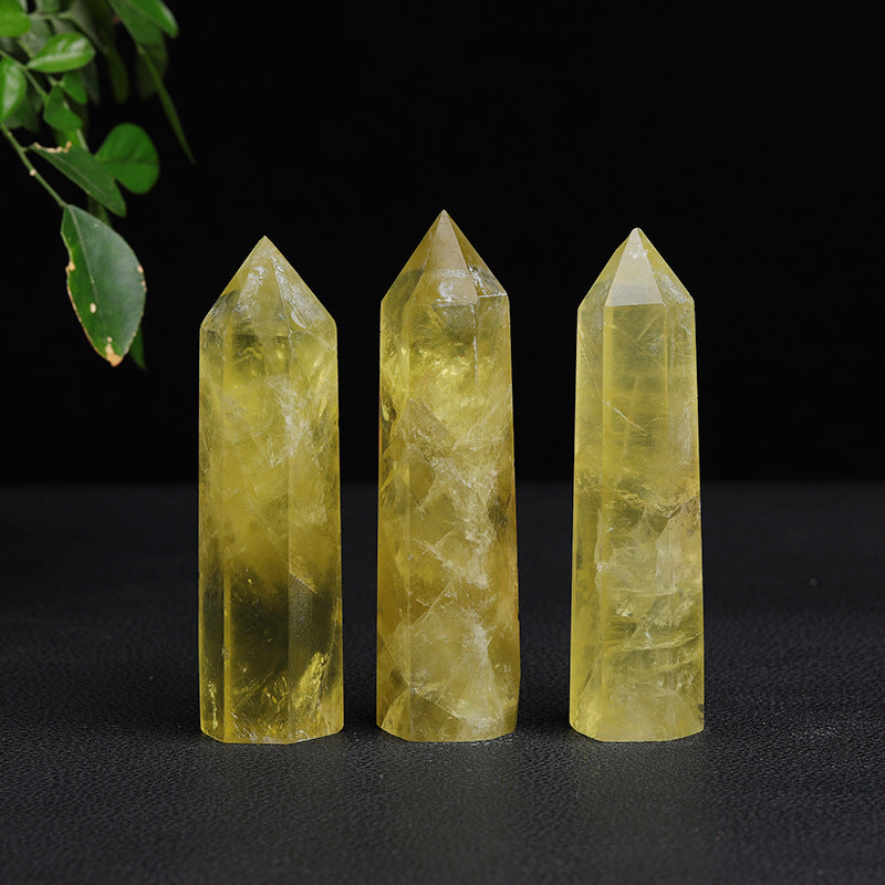 Natural Citrine Single-Terminated Hexagonal Point