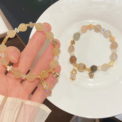 Wealth-Attracting Citrine Pixiu Bracelet