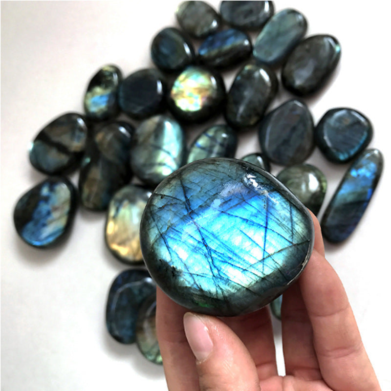Natural Crystal Moonstone Labradorite Raw Stone