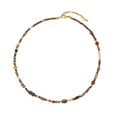 Wealth-Attracting Tiger’s Eye Luck-Boosting Beaded Necklace