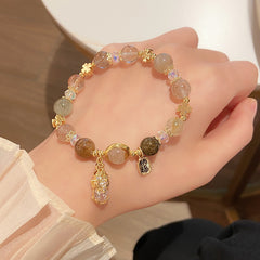 Wealth-Attracting Citrine Pixiu Bracelet