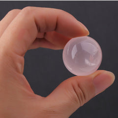 Natural Rose Quartz Sphere Decoration