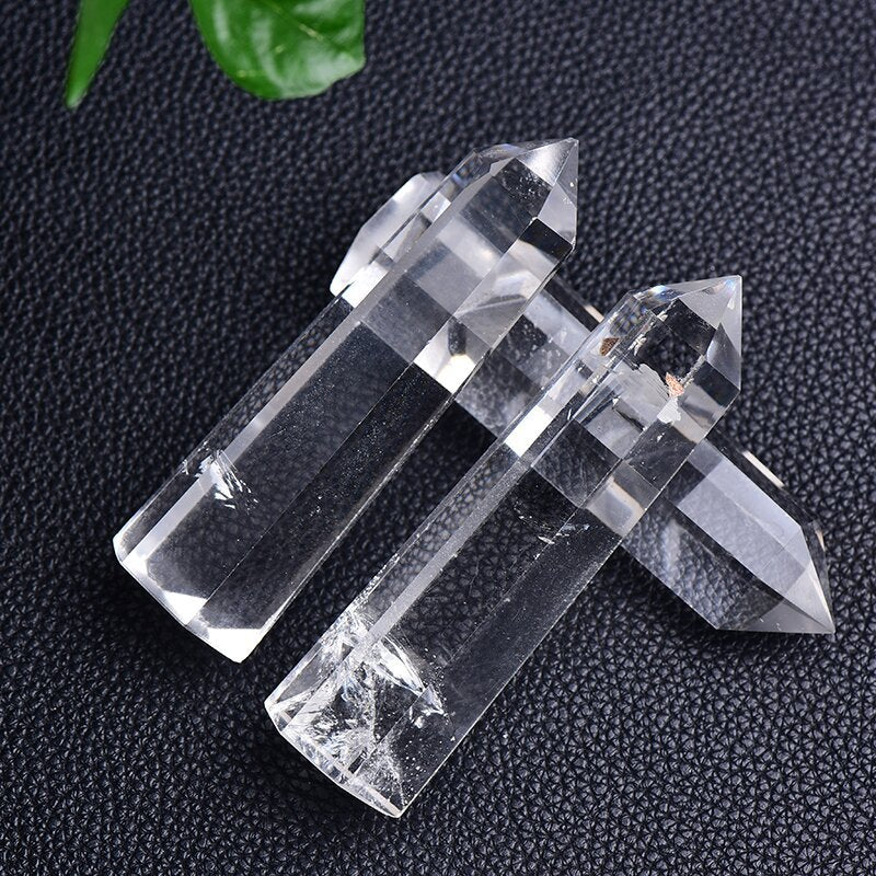Clear Quartz Single Point Hexagonal Wand