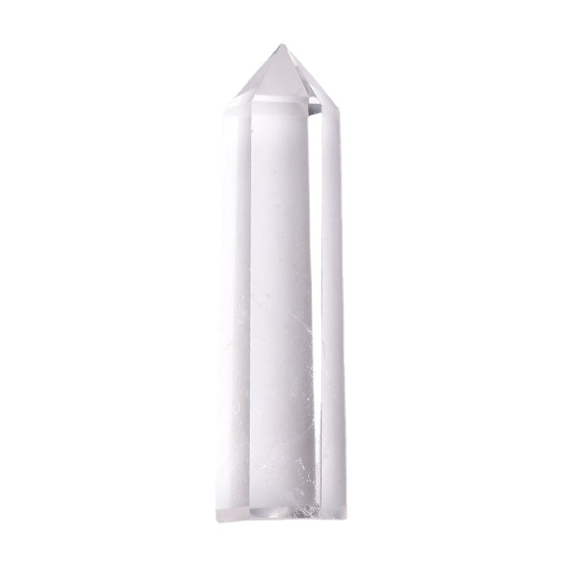 Clear Quartz Single Point Hexagonal Wand