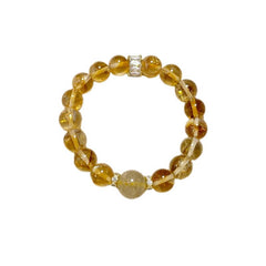 "Wealth Magnet" Natural Yellow Citrine Bracelet