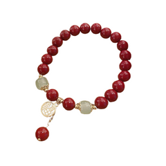 Blessings Chinese-Style Lucky Elephant Peace Pendant Bracelet
