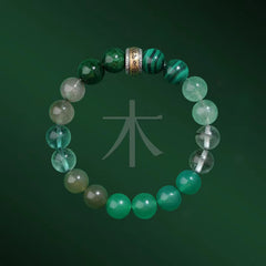 Five Elements Balance Energy Crystal Bracelet