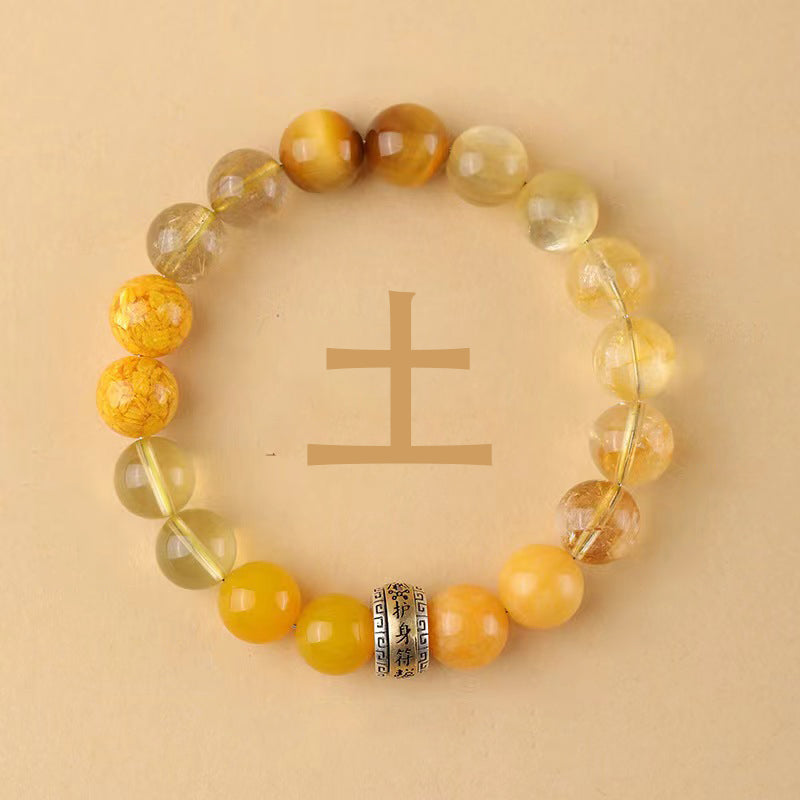 Five Elements Balance Energy Crystal Bracelet